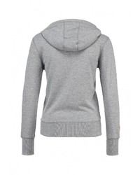 Женский серый худи от Lonsdale