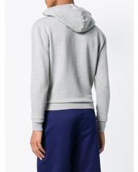 Мужской серый худи от MAISON KITSUNÉ