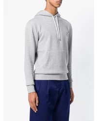 Мужской серый худи от MAISON KITSUNÉ