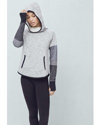 Женский серый худи от Mango