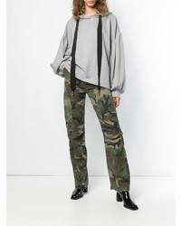 Женский серый худи от MARQUES ALMEIDA