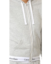 Женский серый худи от Calvin Klein Underwear