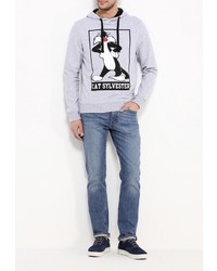 Мужской серый худи от Modis