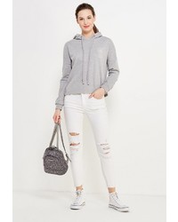 Женский серый худи от Noisy May