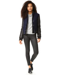 Женский серый худи от James Perse