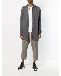Мужской серый худи от Rick Owens