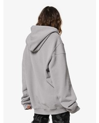 Женский серый худи от We11done