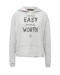 Женский серый худи от QED London