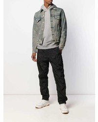 Мужской серый худи от John Elliott