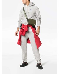 Мужской серый худи от Champion