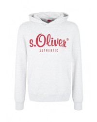 Мужской серый худи от s.Oliver
