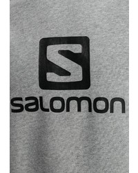 Мужской серый худи от Salomon