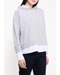 Женский серый худи от Sense