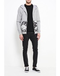 Мужской серый худи от Sixth June