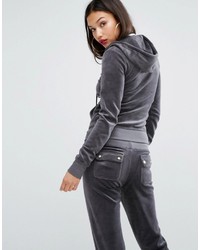 Женский серый худи от Juicy Couture