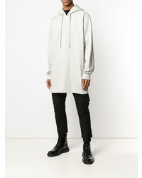 Мужской серый худи от Rick Owens