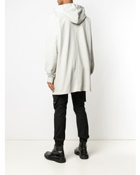 Мужской серый худи от Rick Owens