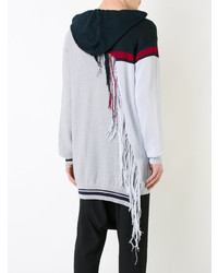 Мужской серый худи от Maison Mihara Yasuhiro