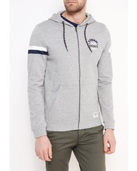 Мужской серый худи от Tom Tailor Denim