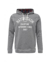 Мужской серый худи от Tom Tailor Denim