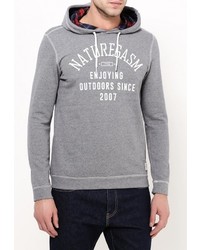 Мужской серый худи от Tom Tailor Denim