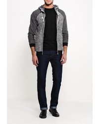 Мужской серый худи от Tom Tailor Denim