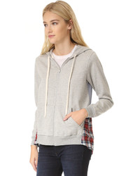 Женский серый худи от Clu