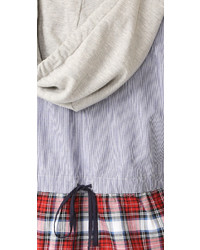 Женский серый худи от Clu