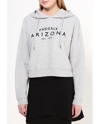 Женский серый худи от Topshop