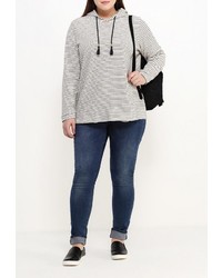 Женский серый худи от Ulla Popken