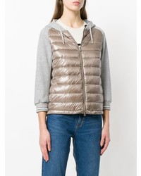 Женский серый худи от Herno