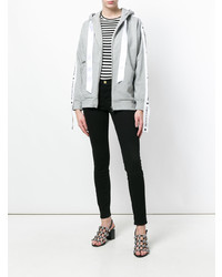 Женский серый худи от Forte Dei Marmi Couture