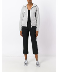 Женский серый худи от Moncler