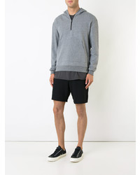 Мужской серый худи от John Elliott