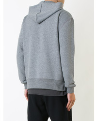 Мужской серый худи от John Elliott