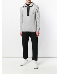 Мужской серый худи от Blood Brother