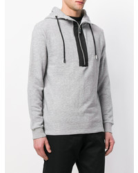 Мужской серый худи от Blood Brother