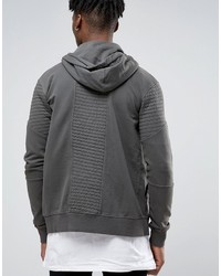 Мужской серый худи от Criminal Damage