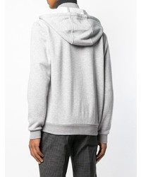 Мужской серый худи от Z Zegna