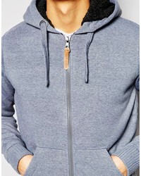 Мужской серый худи от Brave Soul