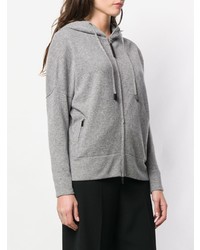 Женский серый худи от Cruciani