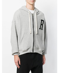Мужской серый худи от Represent