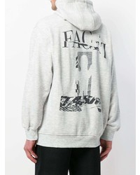 Мужской серый худи от Facetasm