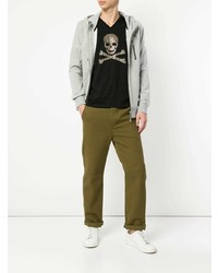 Мужской серый худи от Loveless