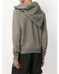 Мужской серый худи от Rick Owens DRKSHDW