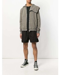 Мужской серый худи от Rick Owens DRKSHDW