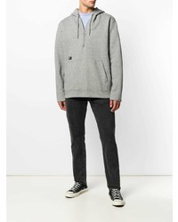 Мужской серый худи от Edwin