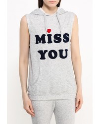 Женский серый худи от Zoe Karssen