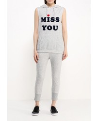 Женский серый худи от Zoe Karssen