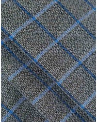 Мужской серый шарф в шотландскую клетку от Esprit
